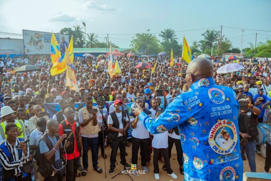 RDC : Jonathan Bialosuka Wata dompte Kenge et appelle à l’unité des Kwangolais pour relever le défi du développement