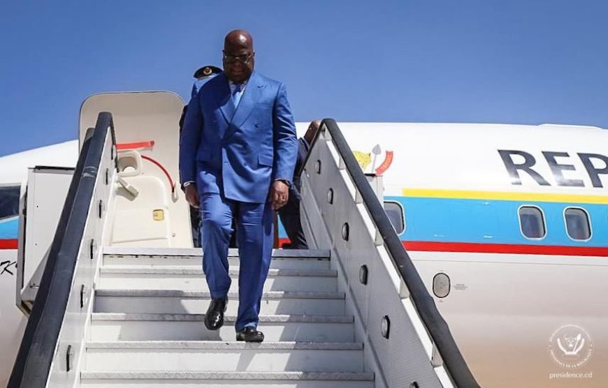 Félix Tshisekedi à Addis-Abeba pour participer à la 39ème Assemblée générale des Chefs d’État et de gouvernement de Union africaine