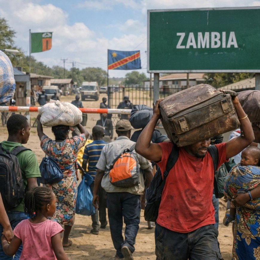 Zambie : plus de 80 Congolais expulsés, 5 autres détenus en attendant la suite des procédures