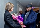 Félix Tshisekedi à Chicago (USA) pour les obsèques de Jesse Jackson