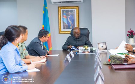 L’ambassadeur de Chine exprime la volonté de son pays d’apporter un appui aux FARDC