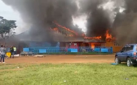 Beni : un incendie ravage une partie de l’aérogare de l’aéroport de Mavivi