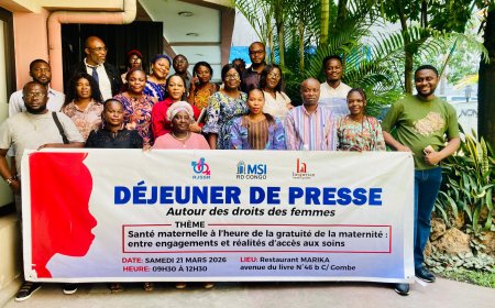 RDC : entre engagements et réalités d'accès aux soins, la gratuité de la maternité sous le regard des journalistes et des experts