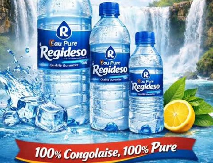 RDC : la Regideso se lance dans la production et la vente d’eau en bouteille