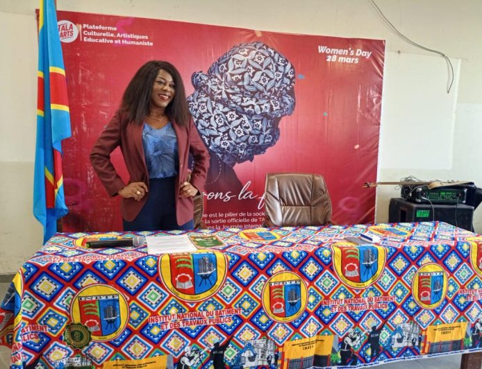 Lancement de Tala Arts : Bibiche Mbete sensibilise les jeunes à la conscience en santé sexuelle et reproductive