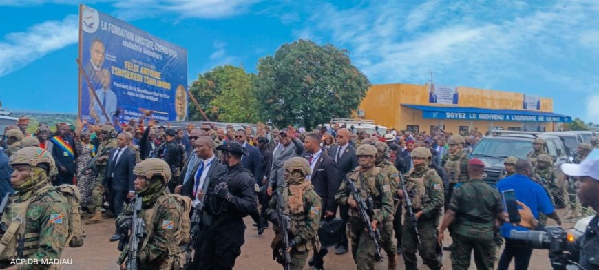 Kwilu : Félix Tshisekedi à Kikwit pour le lancement de l’électricité