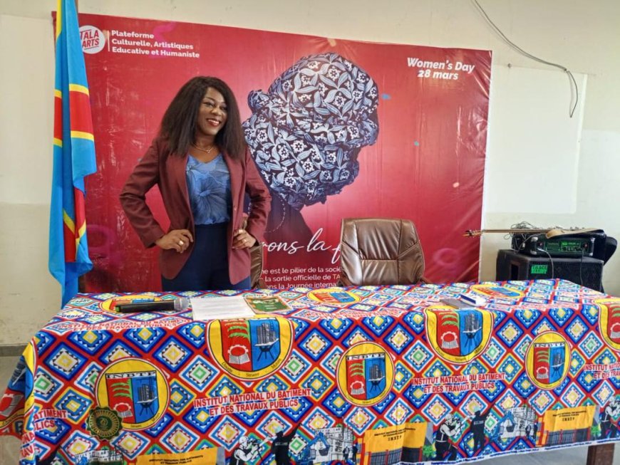 Lancement de Tala Arts : Bibiche Mbete sensibilise les jeunes à la conscience en santé sexuelle et reproductive