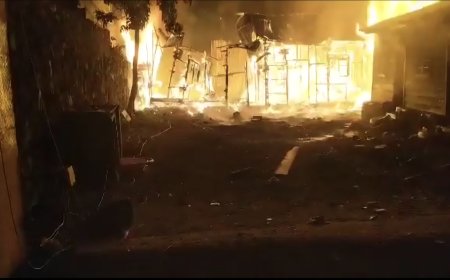 Goma : une famille de six personnes périt dans un incendie à Katoyi