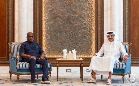 À Doha, Félix Tshisekedi exprime la solidarité de la RDC face à l’agression iranienne contre le Qatar