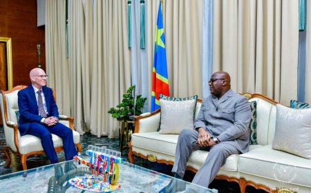 RDC : Félix Tshisekedi et le nouveau patron de la MONUSCO échangent sur la protection des civils et l’appui à la mise en œuvre des mécanismes de cessez-le-feu