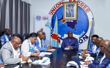 RDC : l’Union sacrée lance des consultations nationales en vue de la modification de la Constitution