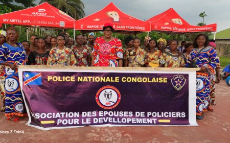08 Mars au Kwango : Autonomisation des Épouses des Policiers et FARDC avec l’Accompagnement d’Airtel