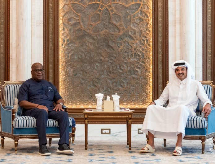 À Doha, Félix Tshisekedi exprime la solidarité de la RDC face à l’agression iranienne contre le Qatar