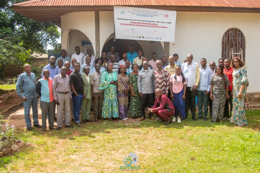 Kasaï-Oriental : lancement de la formation décentralisée et de l’évaluation mi-parcours du projet Doperaus à Mbuji-Mayi