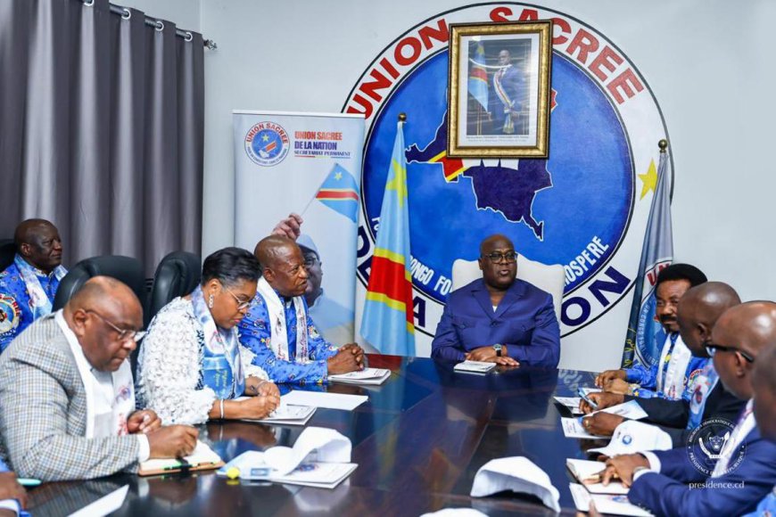 RDC : l’Union sacrée lance des consultations nationales en vue de la modification de la Constitution