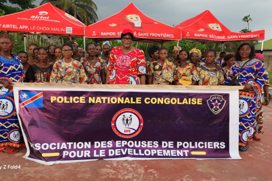 08 Mars au Kwango : Autonomisation des Épouses des Policiers et FARDC avec l’Accompagnement d’Airtel