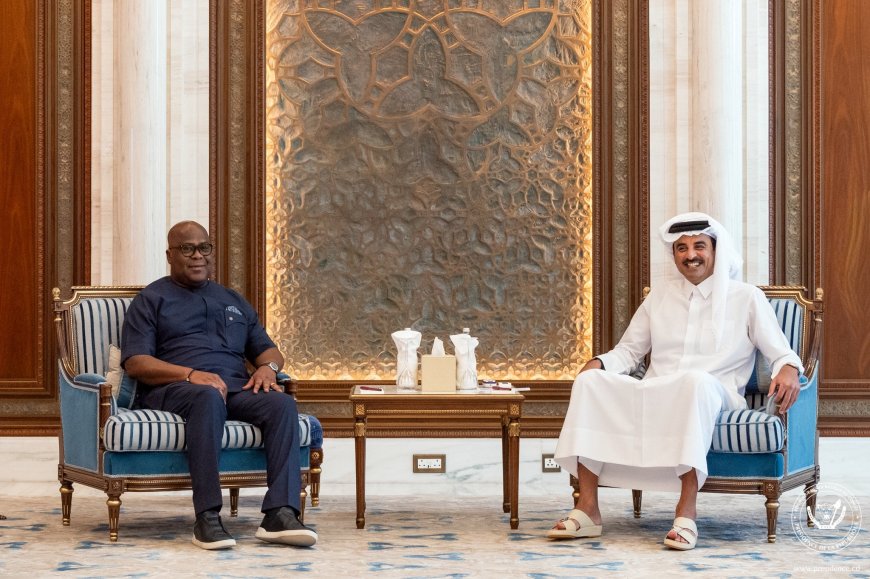 À Doha, Félix Tshisekedi exprime la solidarité de la RDC face à l’agression iranienne contre le Qatar