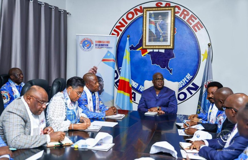 RDC : l’Union sacrée lance des consultations nationales en vue de la modification de la Constitution