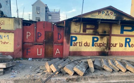 Kinshasa : le siège du PPRD situé sur Sendwe incendié