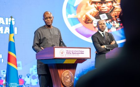 La RDC a besoin de 319 millions de dollars pour lutter contre l’épidémie d’Ebola