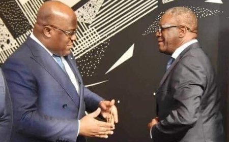 Changement de la Constitution : « Il est désormais permis de se demander si ce régime n’est pas en connivence avec les rebelles pour la balkanisation du Congo », Denis Mukwege