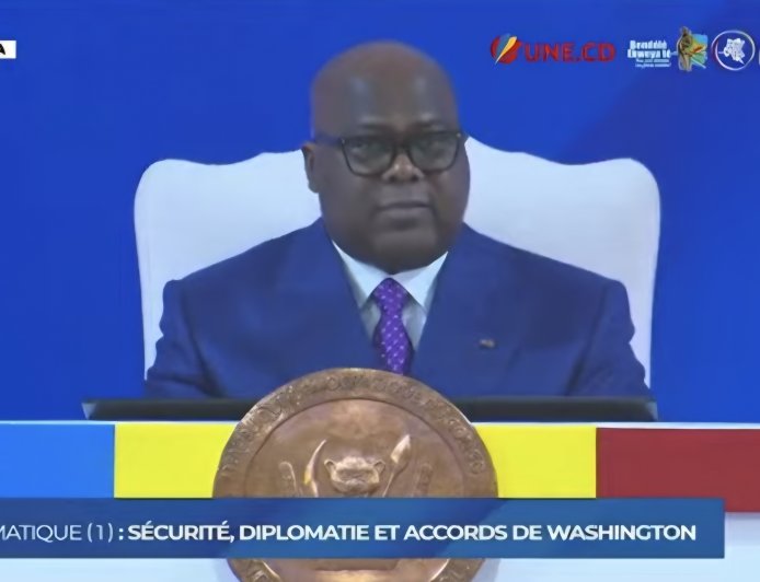RDC : pas d’élection en 2028 sans le Nord et le Sud-Kivu (Félix Tshisekedi)