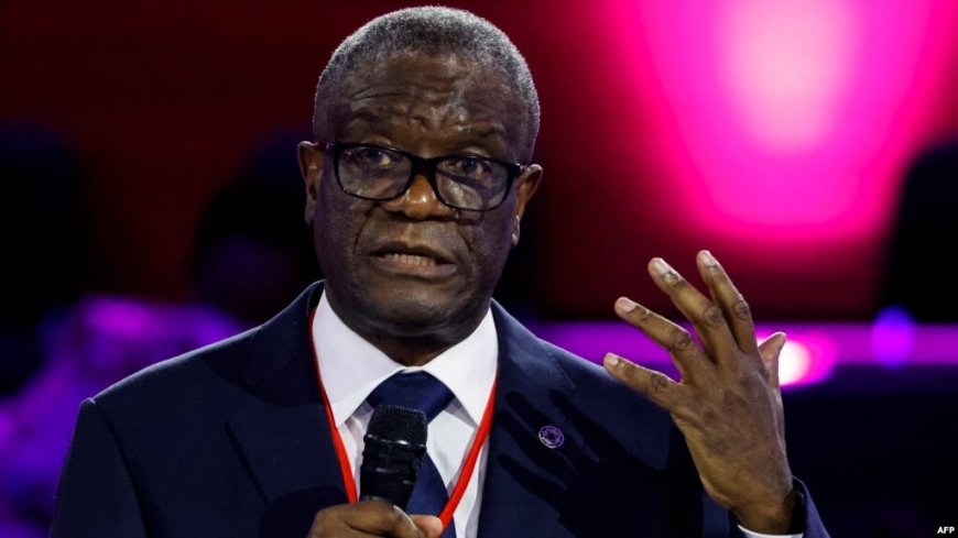 RDC : Denis Mukwege s’oppose au projet de référendum sans le Kivu