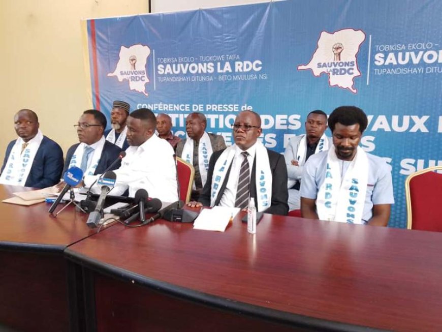 Révision constitutionnelle : le mouvement « Sauvons la RDC » soutient la démarche de la Coalition C64