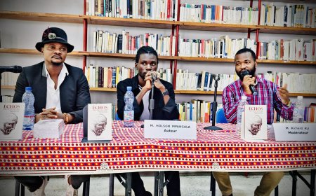 Littérature : Échos des Douleurs, le nouveau chef-d'œuvre de Holson Mpangala, porté sur les fonds baptismaux