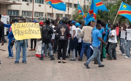 Kinshasa : manifestation dans la « zone neutre » de la Gombe contre la position de la CENCO sur la Constitution