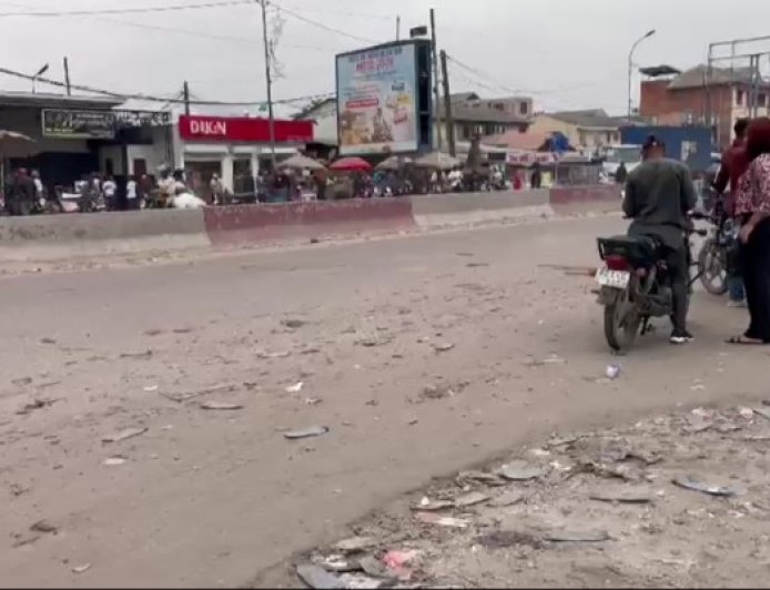 Ville morte à Kinshasa : Bandalungwa tourne au ralenti en matinée