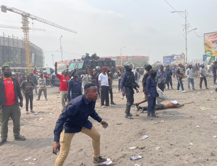 Kinshasa : le sit-in de l'opposition dispersé, plusieurs leaders blessés