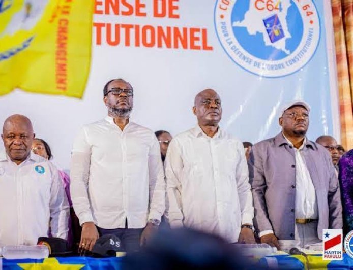 RDC : la Coalition Article 64 met en garde le Sénat contre l'adoption de la loi sur le référendum