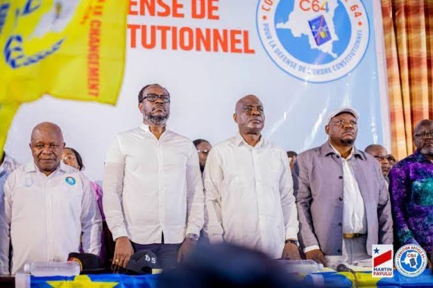 RDC : la Coalition Article 64 met en garde le Sénat contre l'adoption de la loi sur le référendum