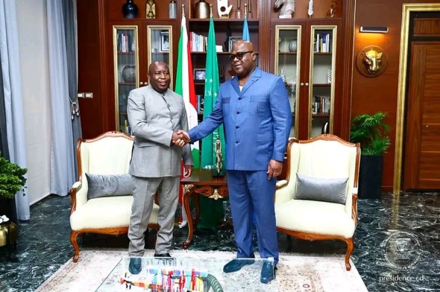 Évariste Ndayishimiye en visite officielle de 48 heures en RDC
