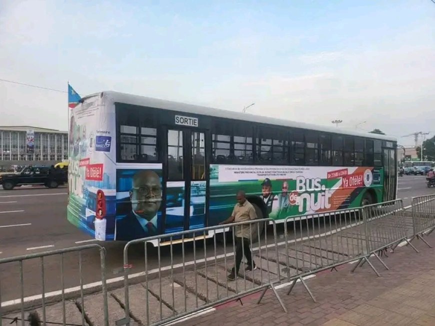 Kinshasa : le gouvernement provincial met des bus de nuit pour les matchs des Léopards au mondial 2026