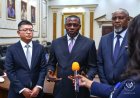 RDC : réunion d'évaluation du contrat sino-congolais autour d'Anthony Nkinzo, directeur de cabinet du Chef de l’État