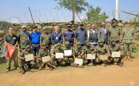 RDC : 8 militaires des FARDC formés aux techniques de neutralisation et de destruction des engins explosifs à Beni