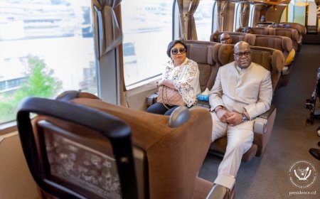 RDC : Félix Tshisekedi relance le trafic ferroviaire entre la Gare centrale et l’aéroport de N’djili