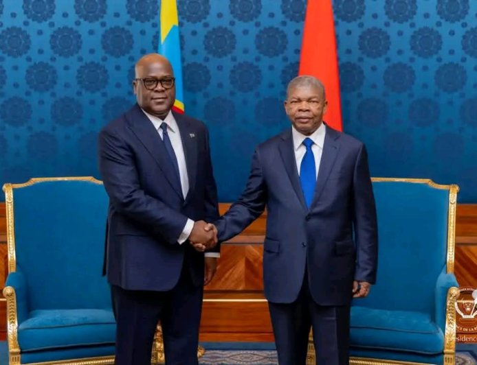 Luanda : Félix Tshisekedi et João Lourenço échangent sur la sécurité dans l'Est de la RDC