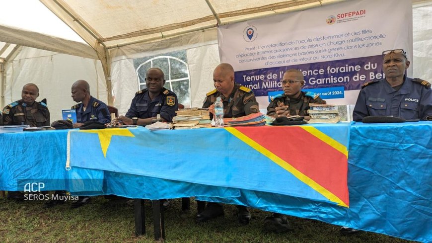 Nord-Kivu : trois militaires des FARDC condamnés à 20 ans de prison pour viol collectif à Lubero