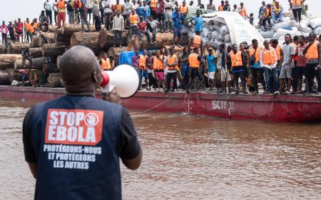 Ebola : le gouvernement annonce l'immobilisation d’un bateau à 60 km de Kinshasa après une alerte sur un cas suspect