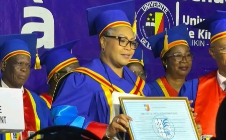 RDC : l’UNIKIN décerne le titre de Docteur Honoris Causa à Judith Suminwa pour son leadership à la tête du gouvernement