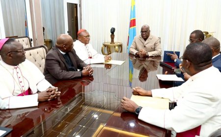 RDC : Tshisekedi a présenté le projet du dialogue aux représentants des Églises et figures politiques [Jeune Afrique]