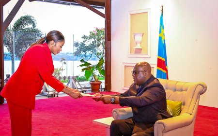 « Oui je le veux » : Grâce Kutino remet à Félix Tshisekedi le cahier des charges de la jeunesse congolaise