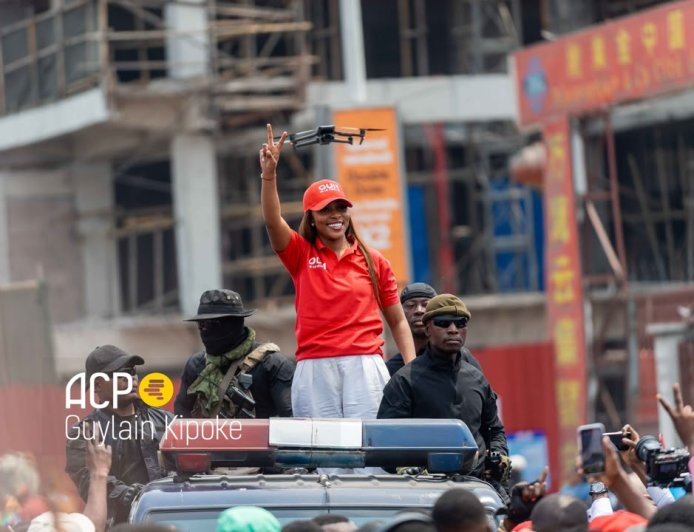 RDC : Grâce Kutino et les jeunes disent « oui je le veux » à une Constitution « adaptée aux ambitions de développement du pays »