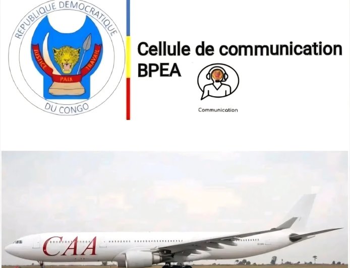 RDC : la CAA convoquée au bureau permanent d'Enquêtes d'accidents après de problèmes techniques récurrents « d'un de ses avions » 