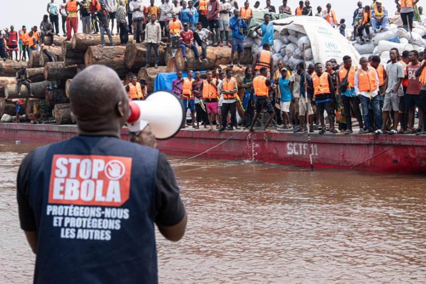 Ebola : le gouvernement annonce l'immobilisation d’un bateau à 60 km de Kinshasa après une alerte sur un cas suspect