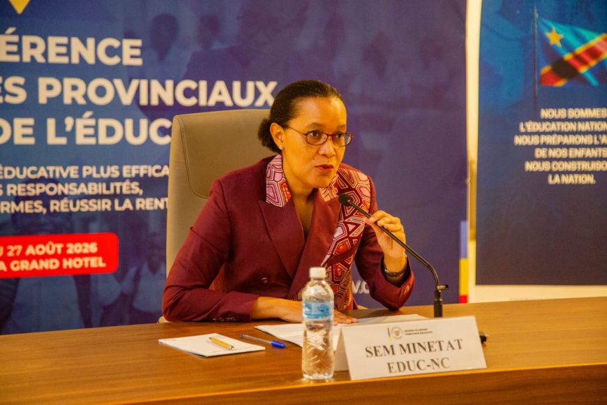 Rentrée scolaire 2026-2027 : les ministres provinciaux de l’Éducation réunis à Kinshasa