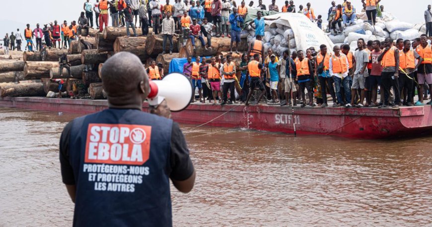 Ebola : le gouvernement annonce l'immobilisation d’un bateau à 60 km de Kinshasa après une alerte sur un cas suspect